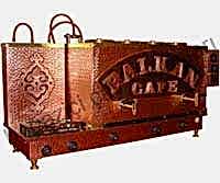 Dörtlü Bakır Çay Kazanı - Balkan Cafe