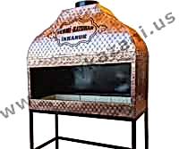 Bakır Mangal - Ocakbaşı - Ayaklı Model