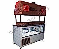 Kebap dolabı & Buzdolaplı Bakır Ocakbaşı