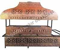 Bakır Ocakbaşı Tezgahlı Tam Takım Model